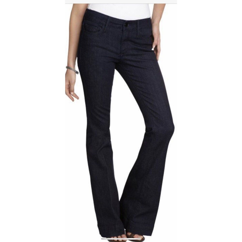 Armani Exchange Women’s Jeans J70 Ultra Low Flare Black Stretch Size 0 X 34 NWT